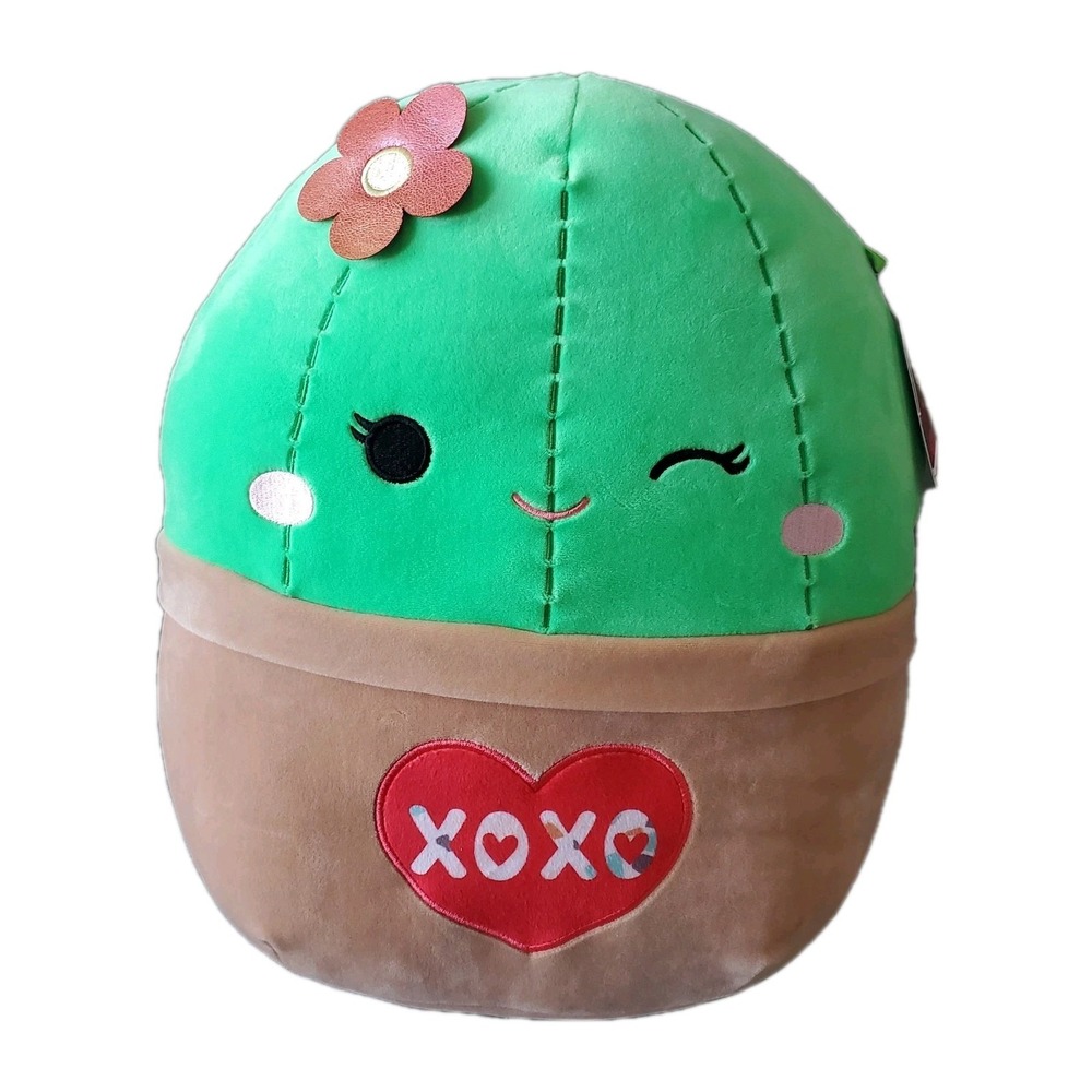 Squishmallow Shadi the Cactus Valentine's Day 2024 16" Stuffed Plush NWT